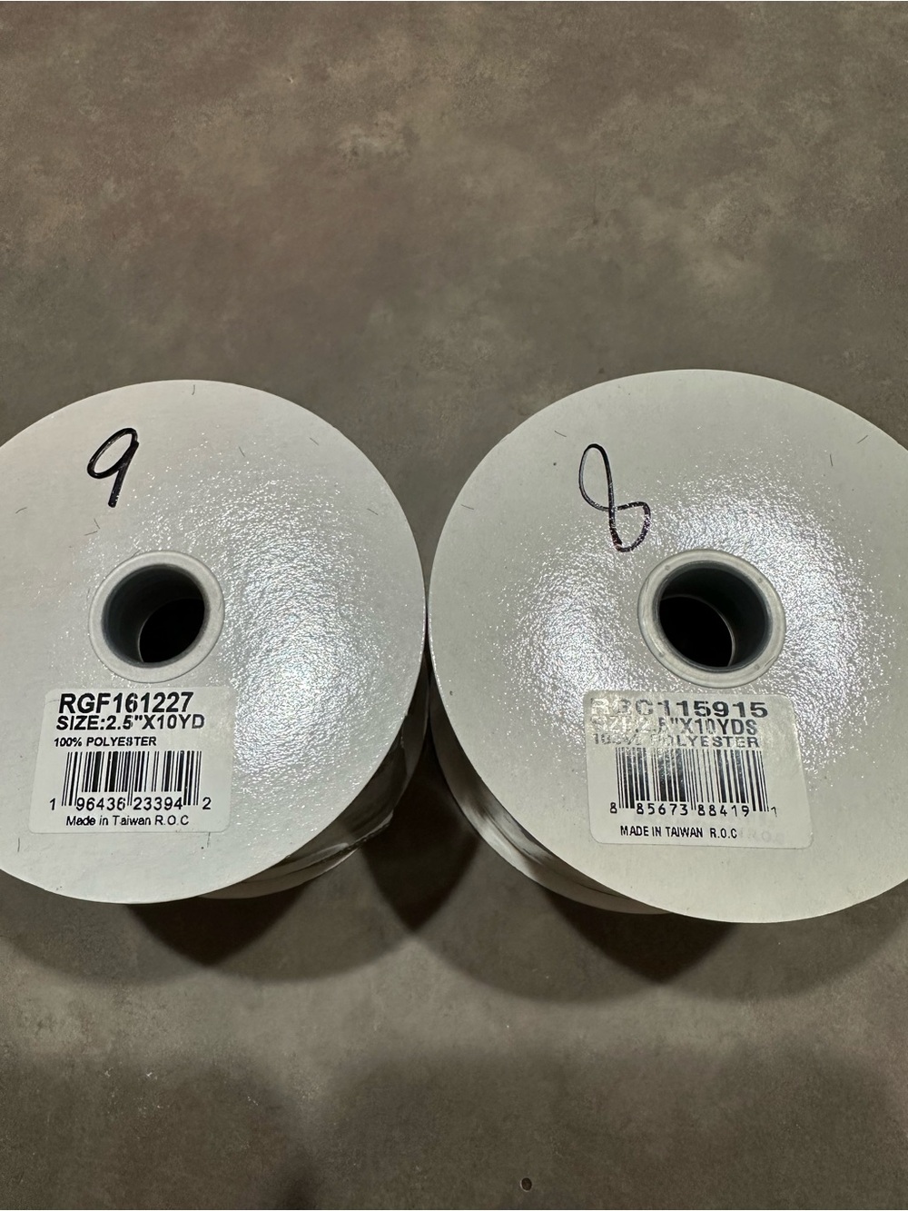 Deer and Fish  Ribbon Spools - 2.5" Width